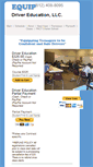 Mobile Screenshot of equipdrivereducation.com